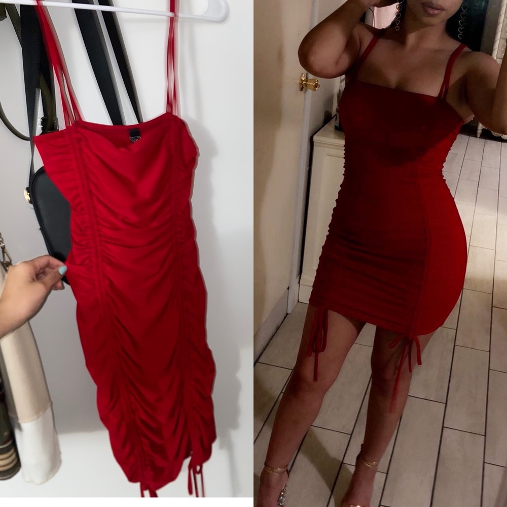 Red dress